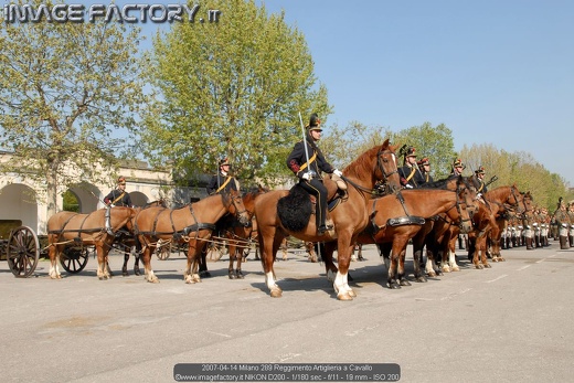 2007-04-14 Milano 289 Reggimento Artiglieria a Cavallo